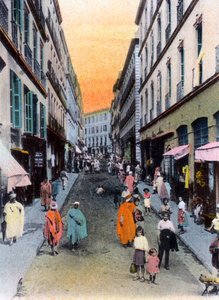 Rue aléatoire, Alger, Algérie, début du 20ème siècle - Unbekannt