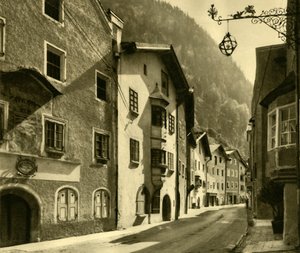 Rattenberg, Tyrol, Autriche, vers 1935