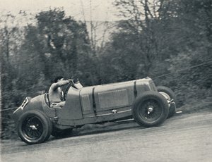 Raymond Mays E.R.A. battant le record, la montée de la colline de Shelsey Walsh - Unbekannt