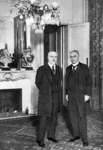Raymond Poincaré, homme politique français, 1920 - Unbekannt