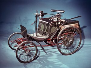 Voiture Benz Velo à moteur arrière, allemande, 1894 - Unbekannt