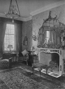 Salle de réception, maison de Mlle Anne Morgan, New York, 1924 - Unbekannt