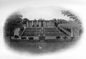 Maison Rouge, près de York, à l