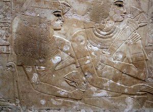 Relief de la tombe de Ramose, Louxor, Égypte, 14ème siècle av. J.-C.