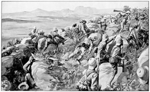 Relief de Ladysmith - la dernière ruée à Hlangwane Hill, 19 février 1900 - Unbekannt