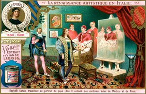 Art de la Renaissance en Italie : Raphaël, vers 1900