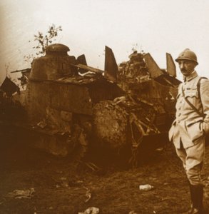 Char Renault, vers 1914-1918
