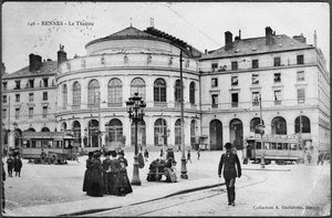 Rennes. Théâtre, 1900s-1910s - Unbekannt