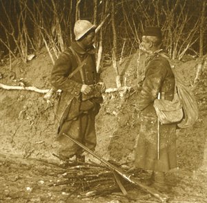 Retour de Verdun, nord de la France, c1914-c1918
