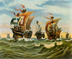 Retour de la flotte de Hambourg après la défaite des Frères Victualiens, 1401, 1936 - Unbekannt