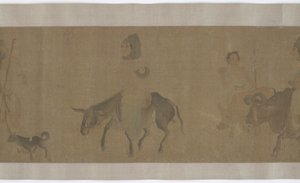 Retour à la maison après la récolte, dynastie Yuan ou Ming, XIVe-XVe siècle - Unbekannt