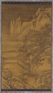 Retour à la maison sous la neige, dynastie Ming, 16ème siècle