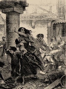 Massacre des Juifs en Rhénanie en 1096, 1866 - Unbekannt