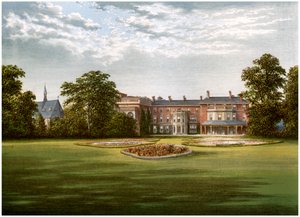 Rhydd Court, Worcestershire, maison du baronnet Lechmere, vers 1880 - Unbekannt