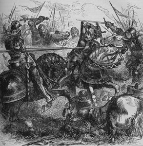 Richard III à Bosworth, 22 août 1485, vers 1880 - Unbekannt