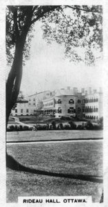 Rideau Hall, Ottawa, Canada, vers 1920