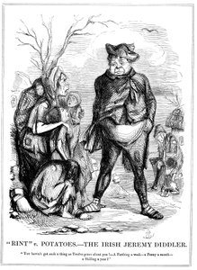 Rint v Potatoes - Le Jeremy Diddler irlandais, 1845