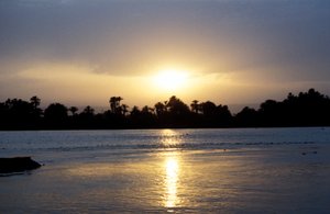Le Nil au coucher du soleil, Égypte - Unbekannt