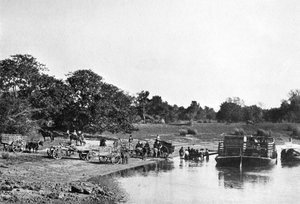 Scène de rivière, Rio Corrientes, Paraguay, 1911 - Unbekannt