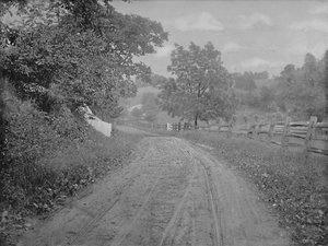 Route le long de la Brandywine, Pennsylvanie, vers 1897 - Unbekannt