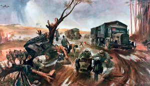 Route vers le front, organisation allemande supérieure