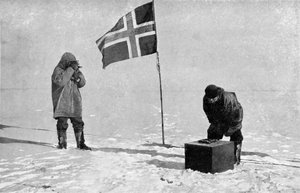 Roald Engelbrecht Gravning Amundsen 1872-1928, explorateur norvégien, au pôle Sud, 1911 - Unbekannt
