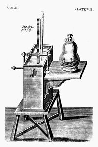 Deuxième pompe à air de Robert Boyle, vers 1660 1725 - Unbekannt