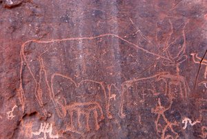 Peintures rupestres à Inchalt - Unbekannt