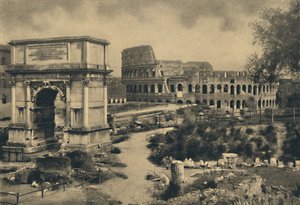Rome - Arc de Titus - Le Colisée, 1910