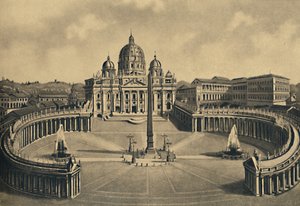 Rome - Basilique et place de Saint-Pierre. Palais du Vatican, 1910 - Unbekannt