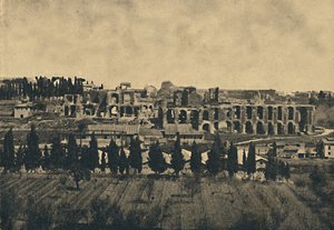 Rome - Grands vestiges des substructures du palais de Septime Sévère, 1910 - Unbekannt