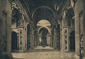 Rome - Intérieur de la Basilique de Saint-Pierre, 1910 - Unbekannt