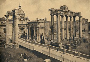 Rome - Forum romain, 1910