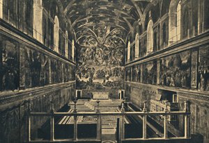 Rome - Palais du Vatican - La Chapelle Sixtine, fondée par Sixte IV en 1483, 1910 - Unbekannt