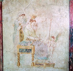 Peinture murale romaine d
