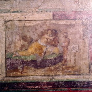 Peinture murale romaine, à Rome, 1er siècle