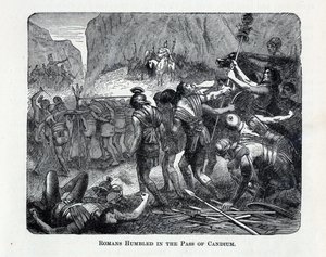 Les Romains humiliés dans le défilé de Caudium, 1882 - Unbekannt
