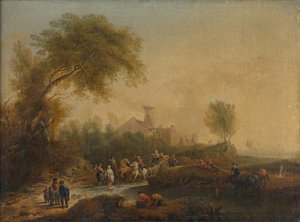 Paysage romantique