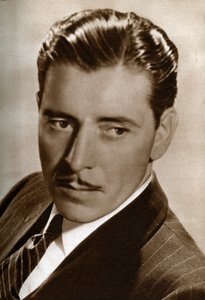 Ronald Colman, acteur anglais, 1933