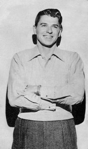 Ronald Reagan, acteur américain, star de cinéma et politicien, 20ème siècle - Unbekannt