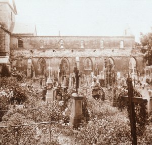 Église sans toit, Marne, nord de la France, vers 1914-vers 1918 - Unbekannt