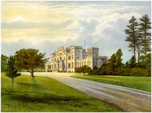 Château de Rossie, Forfarshire, Écosse, maison de la famille Macdonald - Unbekannt