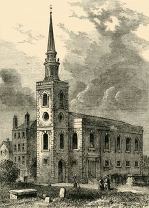 Église de Rotherhithe, 1750, c1878