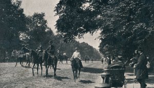 Rotten Row, Hyde Park, vers 1900 - Unbekannt