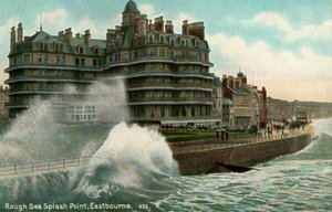 Mer agitée, Splash Point, Eastbourne, Sussex, vers 1912 - Unbekannt