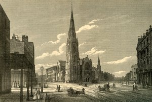 Chapelle et écoles de Rowland Hill, Westminster Bridge Road, vers 1878 - Unbekannt