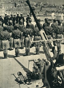 Marines royaux lors du défilé célébrant la défense réussie de Malte, Seconde Guerre mondiale, 1943-1944 - Unbekannt