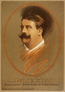 Ruggiero Leoncavallo 1858-1919, vers 1906 - Unbekannt