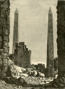 Ruines à Karnak, 1890 - Unbekannt