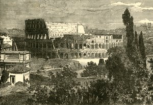 Ruines du Colisée, depuis le Palatin, 1890 - Unbekannt